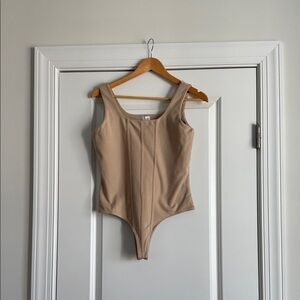 Blue Rain Tan Bodysuit
